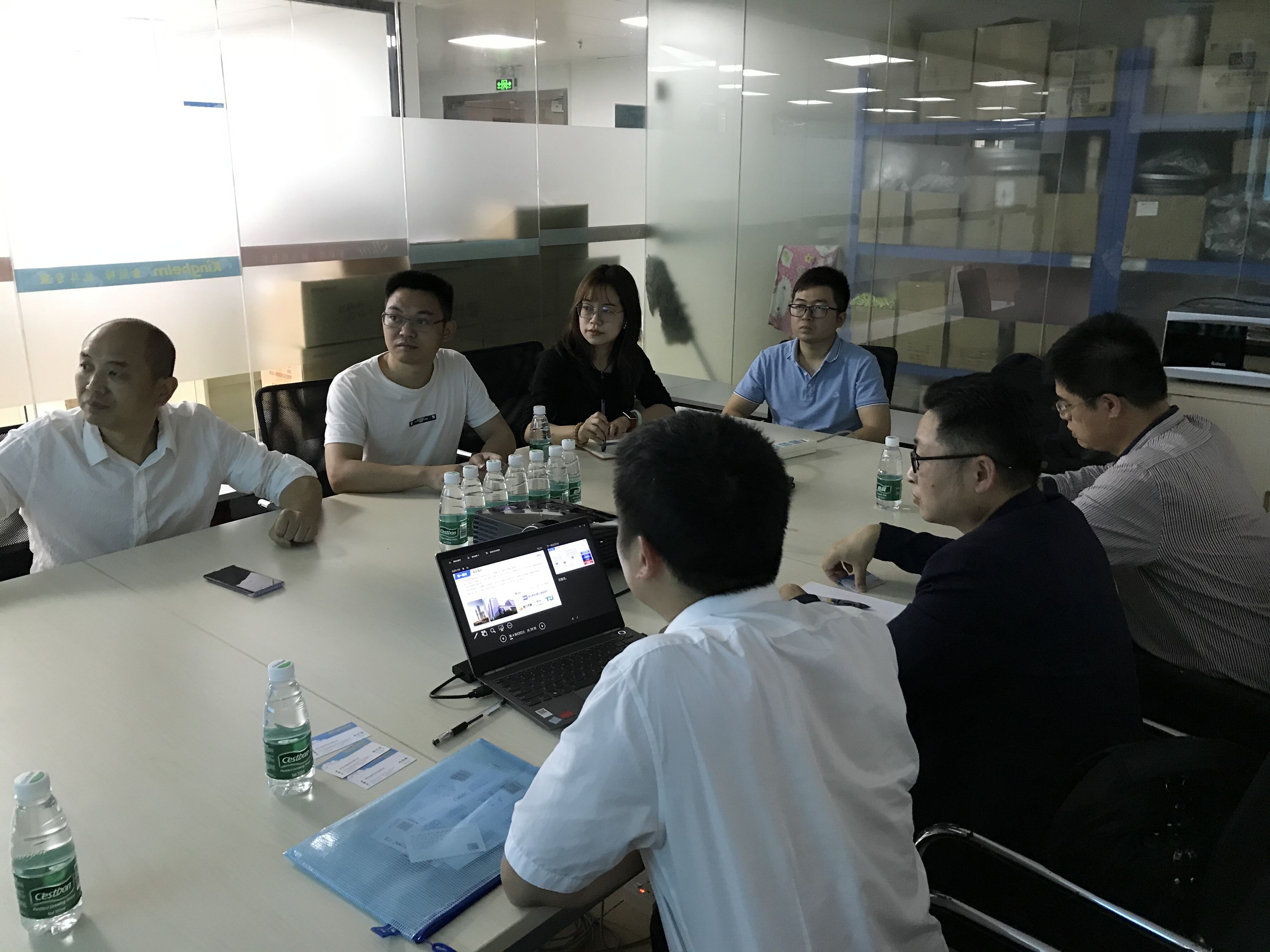 深圳航天工业技术研究院在金航标考察