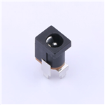 DC Power Socket, 2mm ID, 6.3mm OD, 500mA, 30V, KH-DC-013-2.0BCu