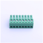 Pluggable Terminal Block, 3.81mm pitch, 8 pin, 8A 300V, KH-ZBK200R-8P-GS