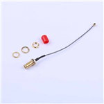 RF Cable Assemblies,IPEX to SMA,RF1.13,100mm,KHB(RG113)-100-29
