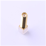 Kinghelm SMA Connector Jack inner hole outer foot outer screw inner hole 18mm full tooth gold - KH-SMA-K513-18G