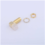 Kinghelm SMA Connector Jack (3 pieces), outer snail inner hole, 14 teeth-KH-SMA-P-8029