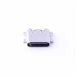 USB Type-C Connector, Female, SMD, KH-TYPE-C-CB0.8-6P