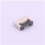FFC/FPC Connector, 0.5mm Pitch,  6P,  KH-FG0.5-H2.0-6PIN