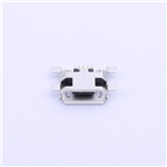 USB Micro-B Connector, Female,  KH-MICRO1.17CB-5PJ
