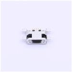 USB Micro-B Connector, Female, SMD, KH-Micro1.17CB-5P