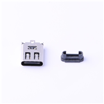 USB Type-C Connector, Female, SMD,  KH-type-c-L10-6p-STM