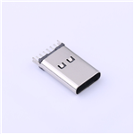 USB Type-C Connector, Female, KH-TYPE-C-L13.7-6P