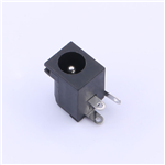 DC Power Socket, 2mm ID, 6.3mm OD, 500mA, 30V, KH-DC-005B-2.0