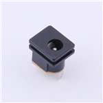 DC Power Socket, 2mm ID, 6.4mm OD, KH-DC-015-2.0