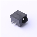 DC Power Socket, 2mm ID, 6mm OD, 500mA, KH-DC-044D-2.0STM