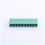 Pluggable Terminal Block, 3.81mm pitch, 10 pin, 8A 300V, KH-15EDGRC-3.81-10PG