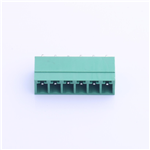 Pluggable Terminal Block, 3.81mm pitch, 6 pin, 8A 300V, KH-ZBF200V-6P-G