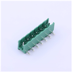 Pluggable Terminal Block, 5.08mm pitch, 7 pin, 12A 300V, KH-ZBF4000R-7P-5.08G