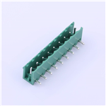 Pluggable Terminal Block, 5.08mm pitch, 9 pin, 12A 300V, KH-ZBF4000R-9P-5.08G