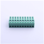 Pluggable Terminal Block, 3.81mm pitch, 10 pin, 8A 300V, KH-ZBK200R-10P-GS