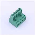 Pluggable Terminal Block, 5.08mm pitch, 4 pin, 15A 300V, KH-ZBK400R-4P-5.08GS