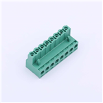 Pluggable Terminal Block, 5.08mm pitch, 8 pin, 15A 300V, KH-ZBK400R-8P-5.08GS