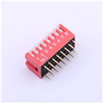 DPL-08RP HRO/XKB Connectivity/DIP Benchmark against--Kinghelm Dip Switch KH-1002-CB2.54-8P
