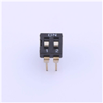 2.54mm Dip switch, 2P, KH-10027A-HL2.54-2P