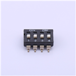 2.54mm Dip switch, 4P, SMD, KH-10027B-SMT2.54-4P