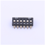 2.54mm Dip switch, 6P, KH-10027B-SMT2.54-6P