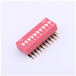 2.54mm Dip switch, 10P, KH-BM2.54-10P-W