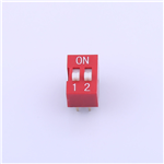 HRO/XKB Connectivity/DIP DS-02RP Substitute--Kinghelm Dip Switch KH-BM2.54-2P
