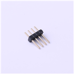 Pin Header Connector, 1X4P, 1A, KH-1.27PH180-1X4P-L7.2