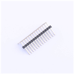 Pin Header Connector, 11X14P, 1A, KH-1.27PH90-1X14P-L10.5