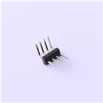 Pin Header Connector, 1X4P, 1A,  KH-1.27PH90-1X4P-L10.5