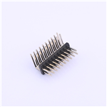 Pin Header Connector, 2X10P, 1A, KH-1.27PH90-2X10P-L10.5