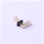 Pin Header Connector, 2X2P, 1A, KH-1.27PH90-2X2P-L10.5