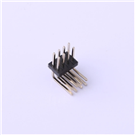 Pin Header Connector, 2X4P, 1A, KH-1.27PH90-2X4P-L10.5