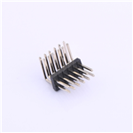 Pin Header Connector, 2X6P, 1A, KH-1.27PH90-2X6P-L10.5