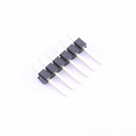 Pin Header Connector, 1X6P, 3A, KH-2.54PH180-1X6P-L11.5