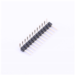 Pin Header Connector, 1X12P, 3A, KH-2.54PH90-1X12P-L13.8