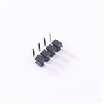 Pin Header Connector, 1X4P, 3A, KH-2.54PH90-1X4P-L13.8