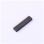 1.27mm Female Header Connector, 1X16P, 1A, KH-1.27FH-1X16P-H4.3