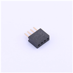 1.27mm Female Header Connector, 1X4P, 1A, KH-1.27FH-1X4P-H4.3