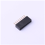 1.27mm Female Header Connector, 1X8P, 1A, KH-1.27FH-1X8P-H4.3