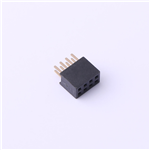 1.27mm Female Header Connector, 2X4P, 1A, KH-1.27FH-2X4P-H4.3