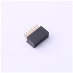 1.27mm Female Header Connector, 2X6P, 1A, KH-1.27FH-2X6P-H4.3