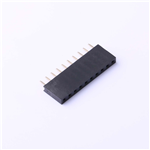 2.54mm Female Header Connector, 1X10P, 3A, KH-2.54FH-1X10P-H8.5