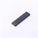 2.54mm Female Header Connector, 1X14P, 3A, KH-2.54FH-1X14P-H8.5