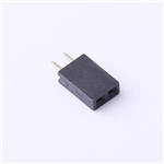 2.54mm Female Header Connector, 1X2P, 3A, KH-2.54FH-1X2P-H8.5