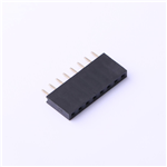 2.54mm Female Header Connector, 1X8P, 3A, KH-2.54FH-1X8P-H8.5