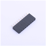2.54mm Female Header Connector, 1X9P, 3A, KH-2.54FH-1X9P-H8.5