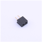 2mm Female Header Connector, 1X2P, 1.5A, KH-2FH-1X2P-H4.3
