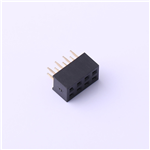 2mm Female Header Connector, 2X4P, 1.5A, KH-2FH-2X4P-H4.3